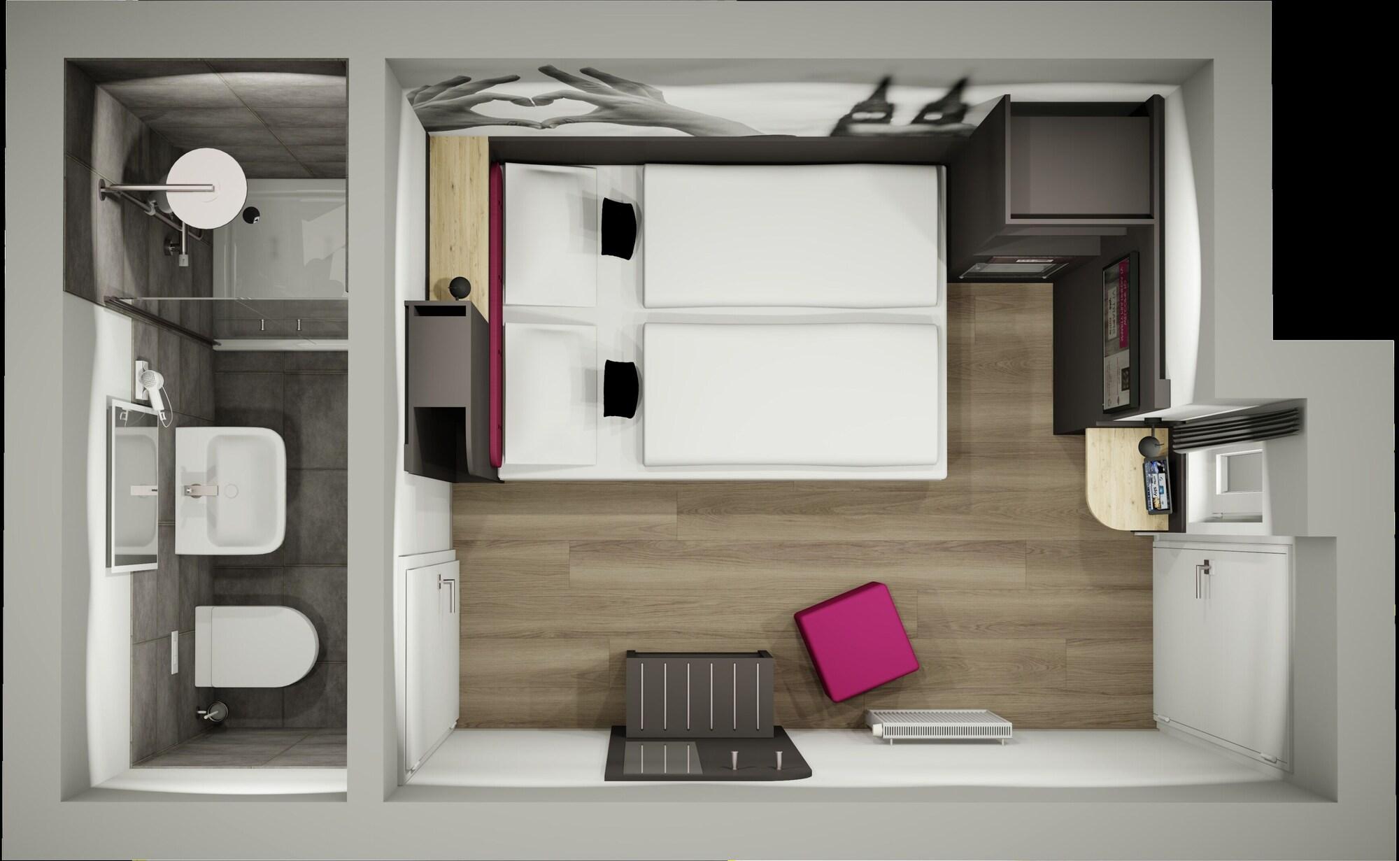 Smarty Cologne Dom Hotel - Boardinghouse - Kontaktloser Self Check-In Luaran gambar