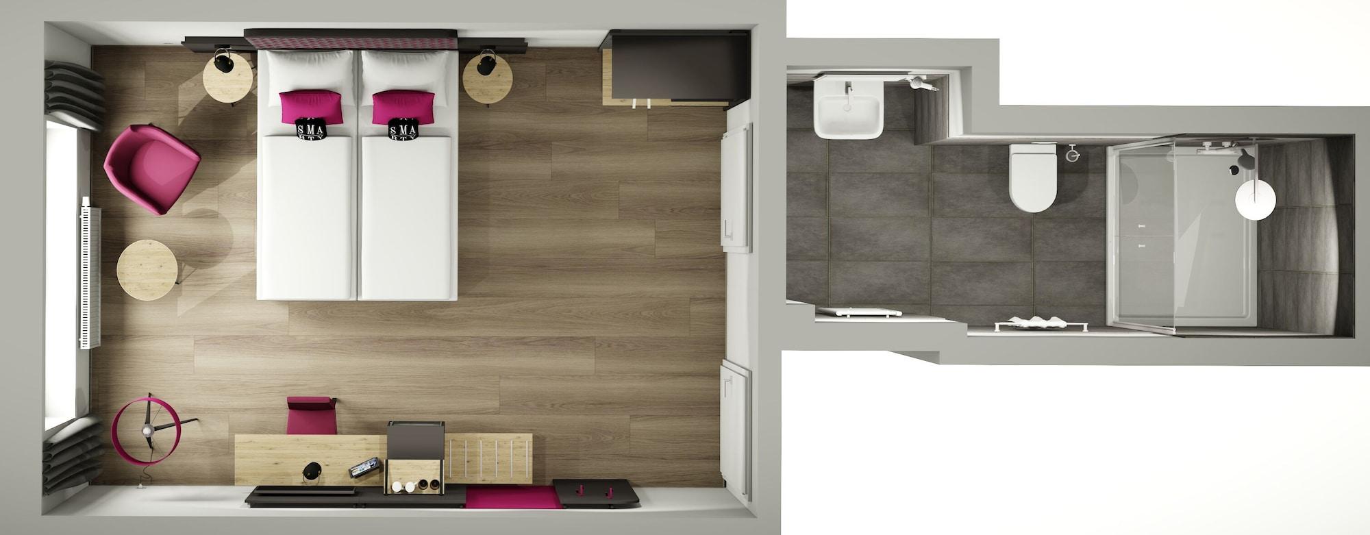 Smarty Cologne Dom Hotel - Boardinghouse - Kontaktloser Self Check-In Luaran gambar